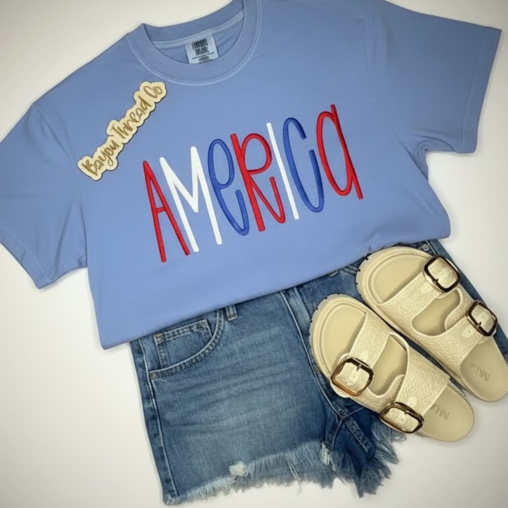 Red, White, and Cute Tee