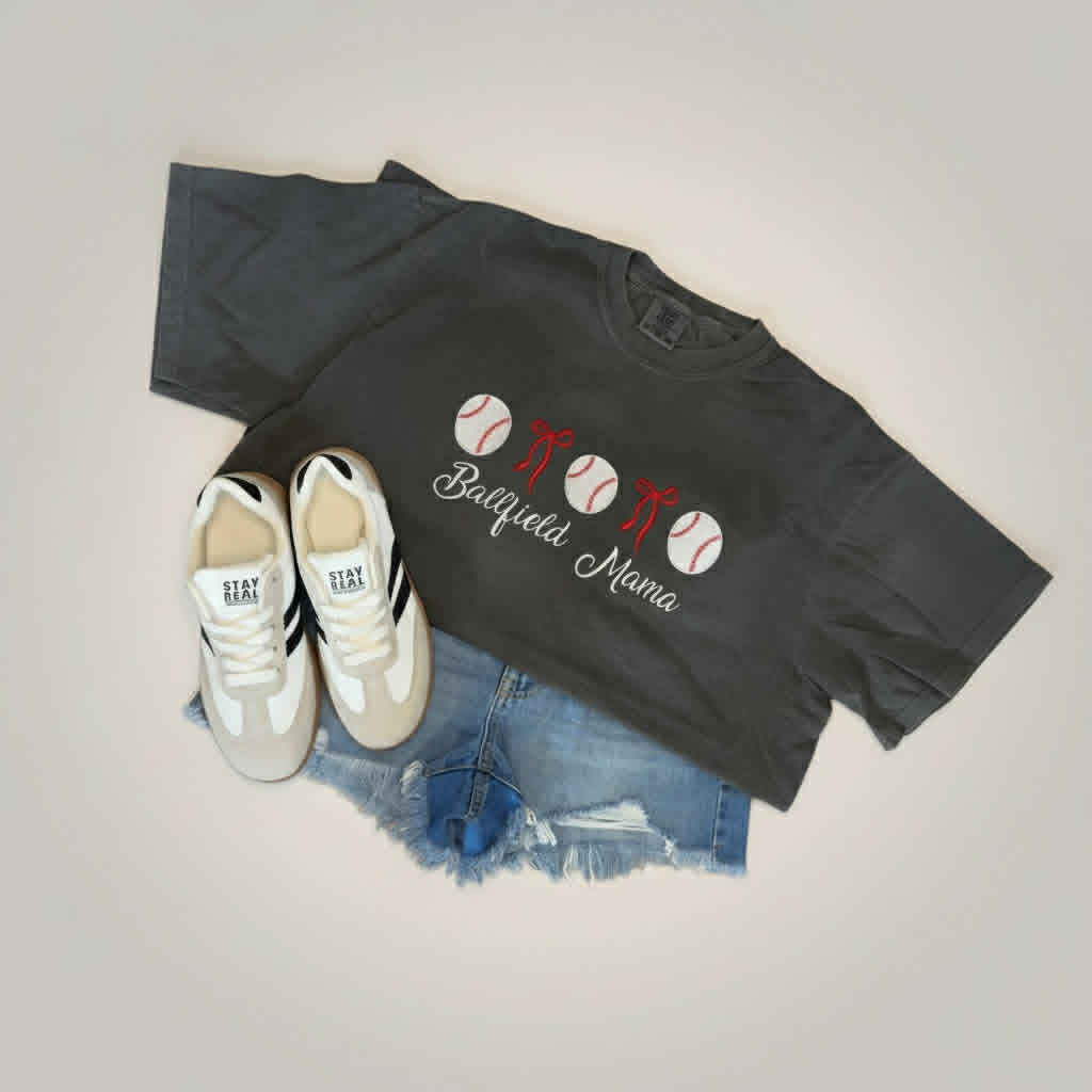 Ballfield Mama Tee