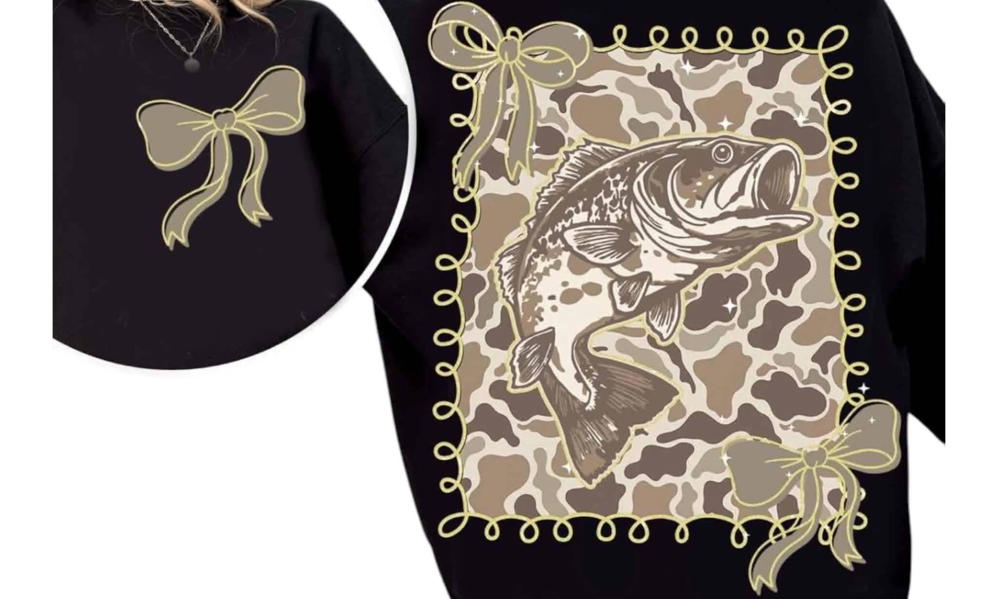 Camo Bass Tee