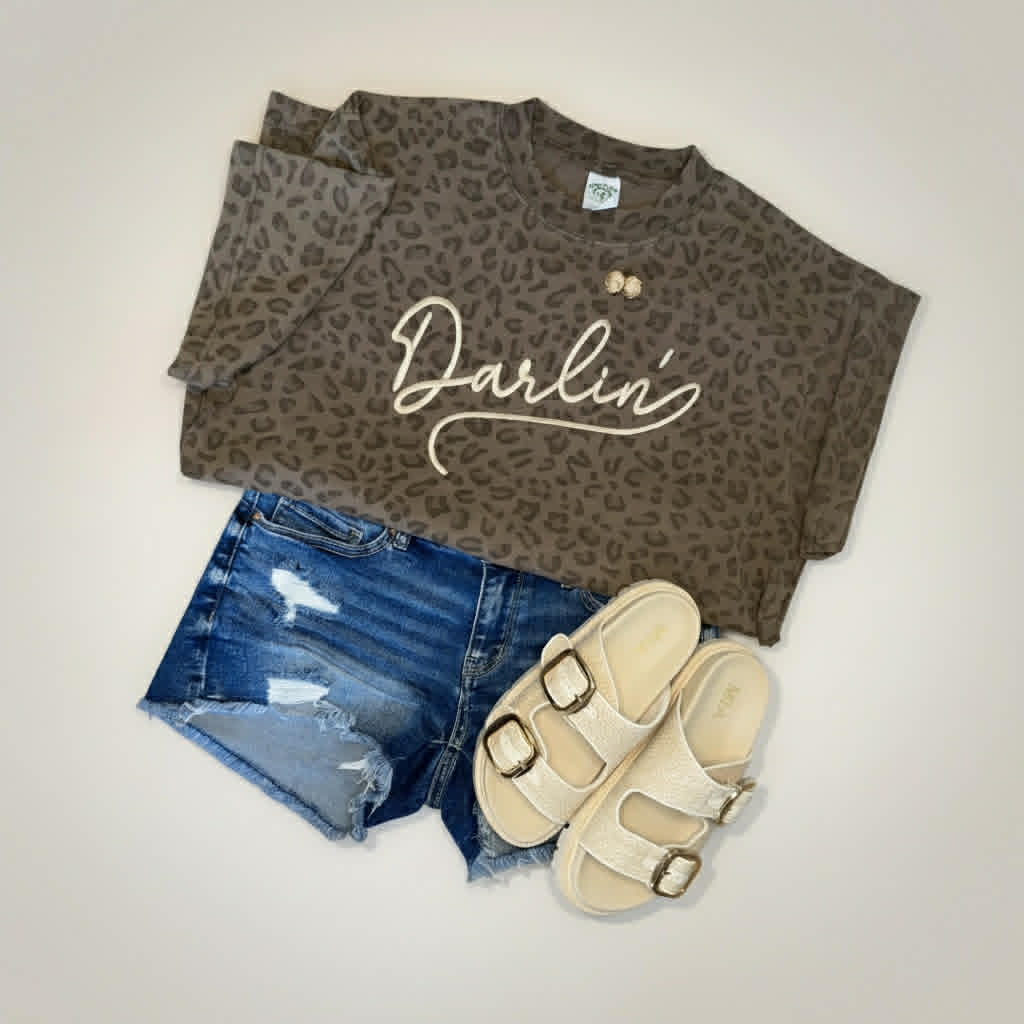 Darlin' Leopard Tee