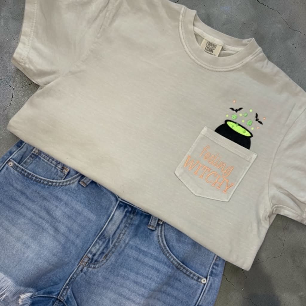 Feeling Witchy Pocket Tee