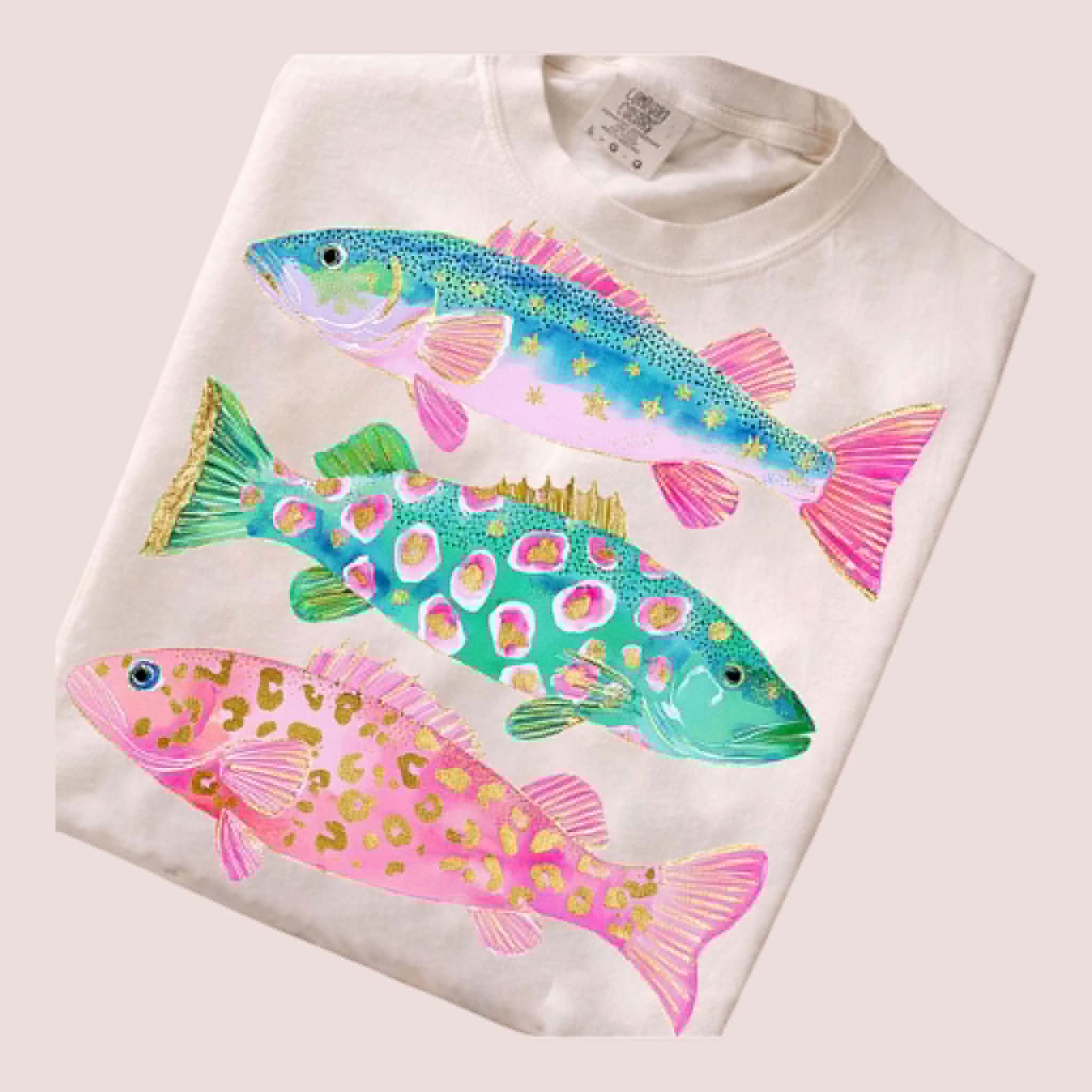 Pink and Reel Cute Tee
