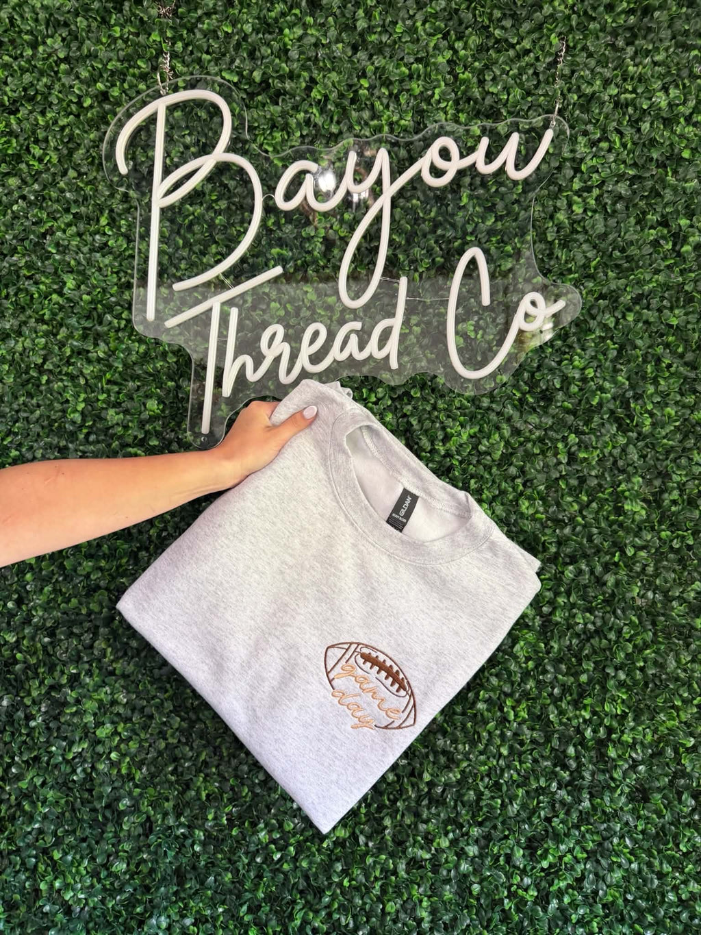 Game Day Football Crewneck