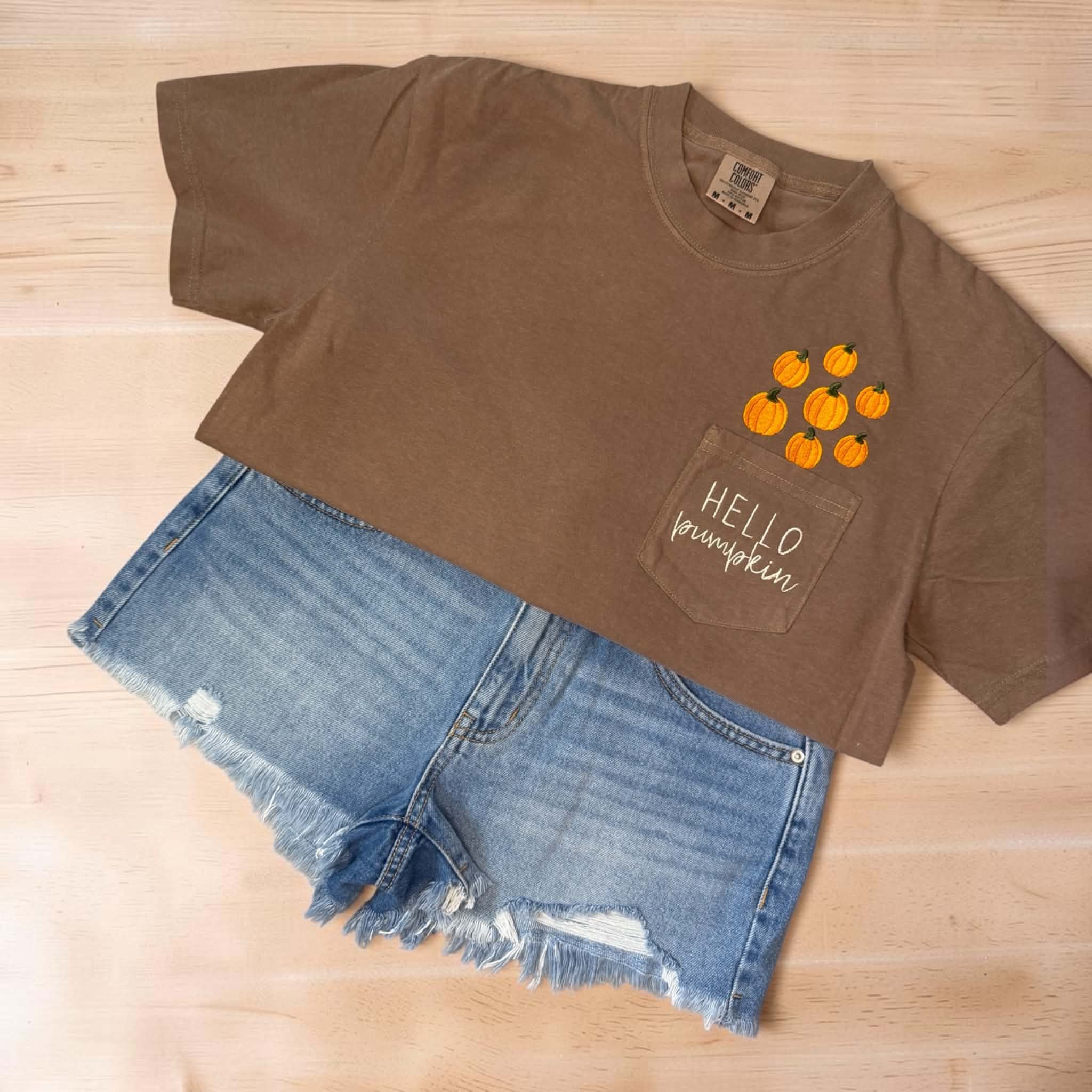 Hello Pumpkin Pocket Tee