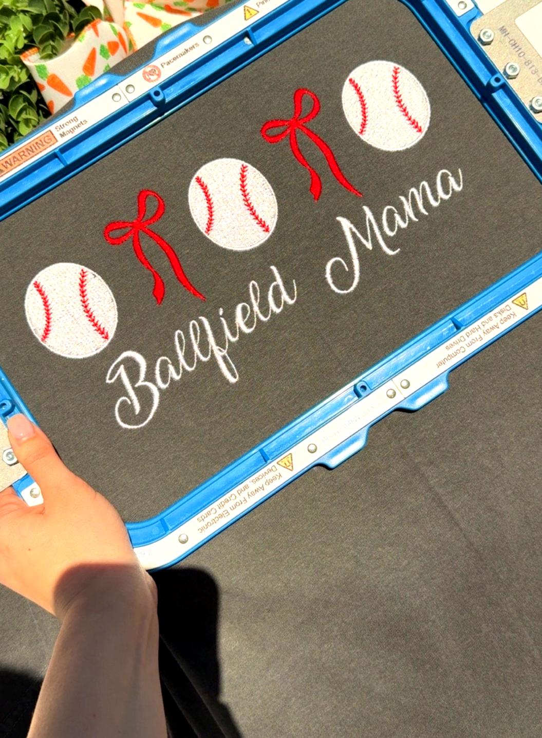 Ballfield Mama Tee