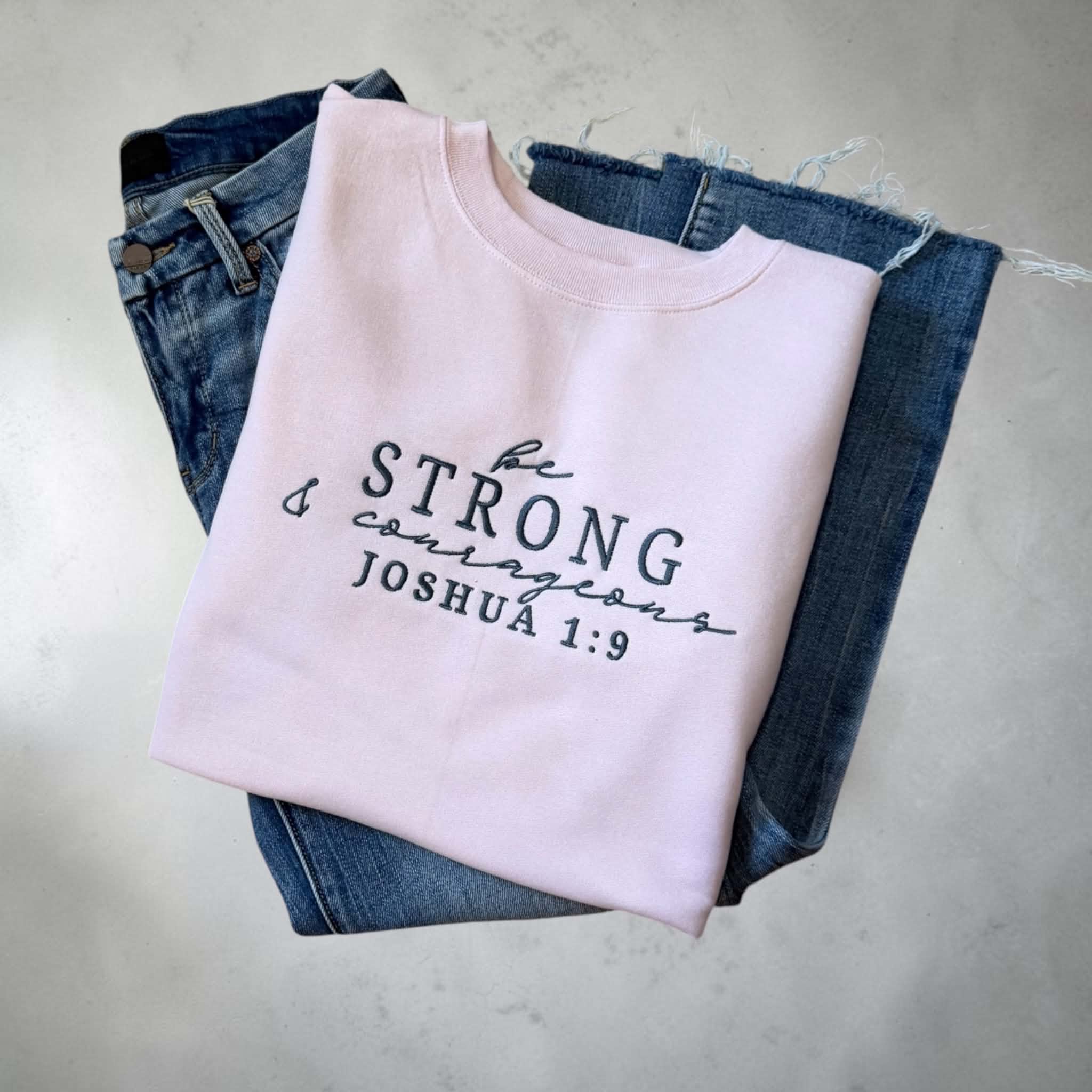 Joshua 1:9 Crewneck