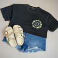 Lemon Frame Monogram Tee