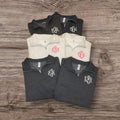 Quarter Zip Monogram Sweater
