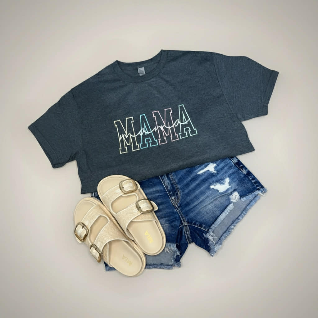 Rainbow Mama Tee