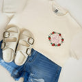 Strawberry Frame Monogram Tee