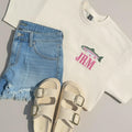 Rainbow Trout Monogram Tee
