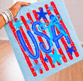 Red, White, and Cute Tee