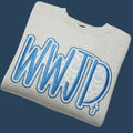 WWJD Applique Crewneck
