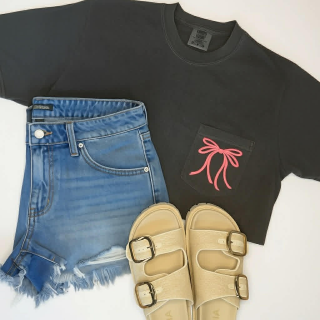 Pocket Bow Tee